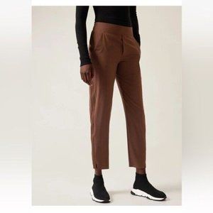 Athleta Brooklyn Ankle Pant, Mahogany, 8